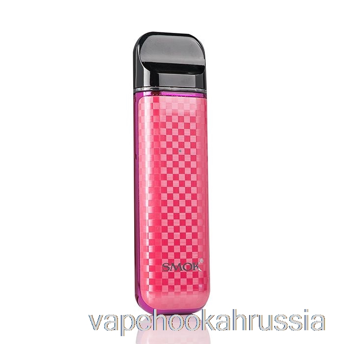 Vape Juice Smok Novo 2 25 Вт система капсул фиолетовый красный углеродное волокно